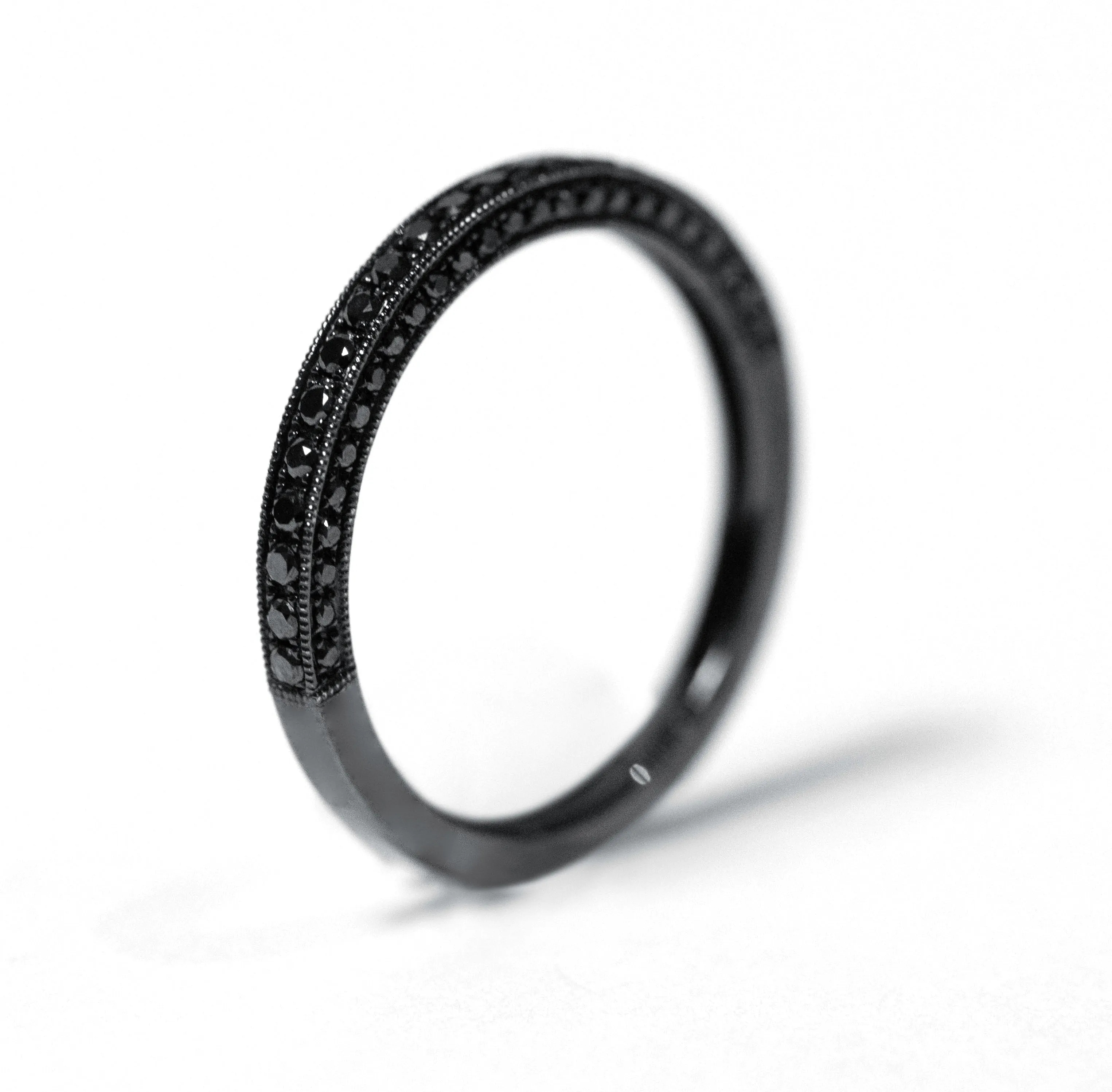"Noir" Black Diamond Ring