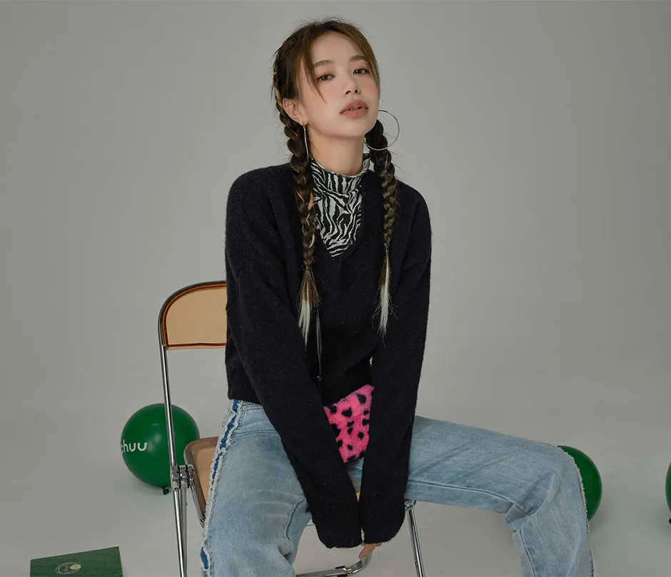 Recognize The Symbols Knit Sweater
