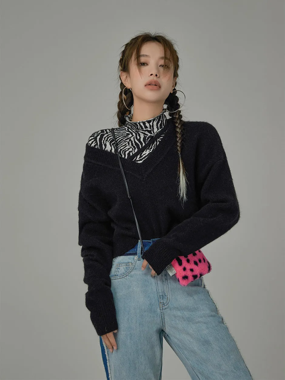 Recognize The Symbols Knit Sweater