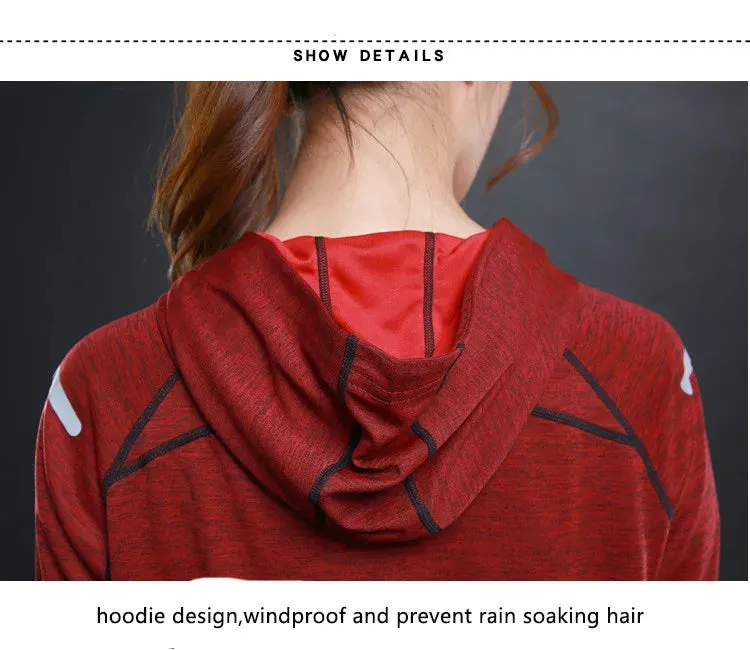 Reflective Running Hoodies for Men & Women