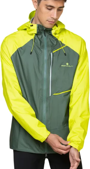 Ronhill Tech Fortify Mens Running Jacket - Green