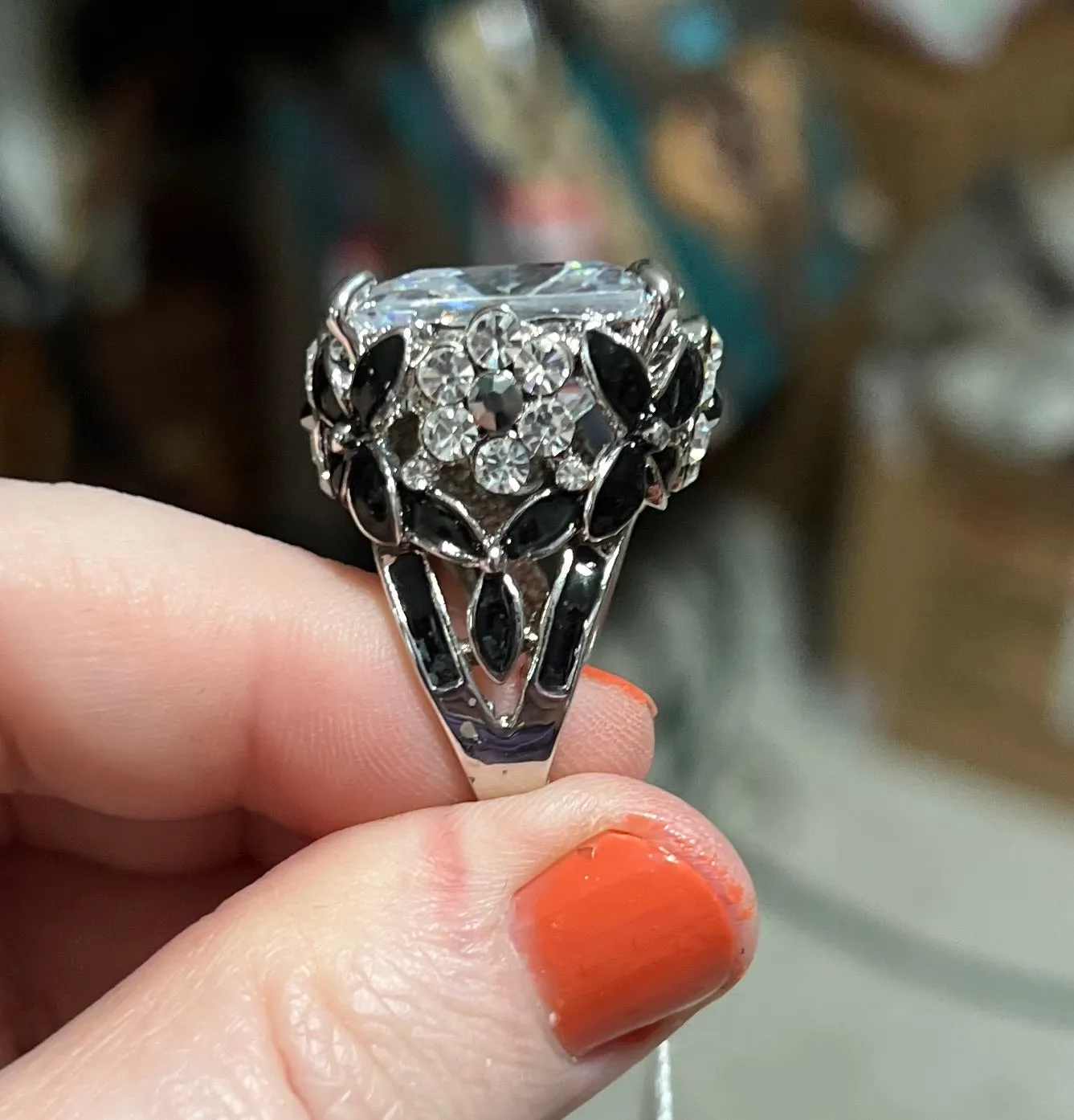 Sandra Ling - Ladybug Cocktail Rings