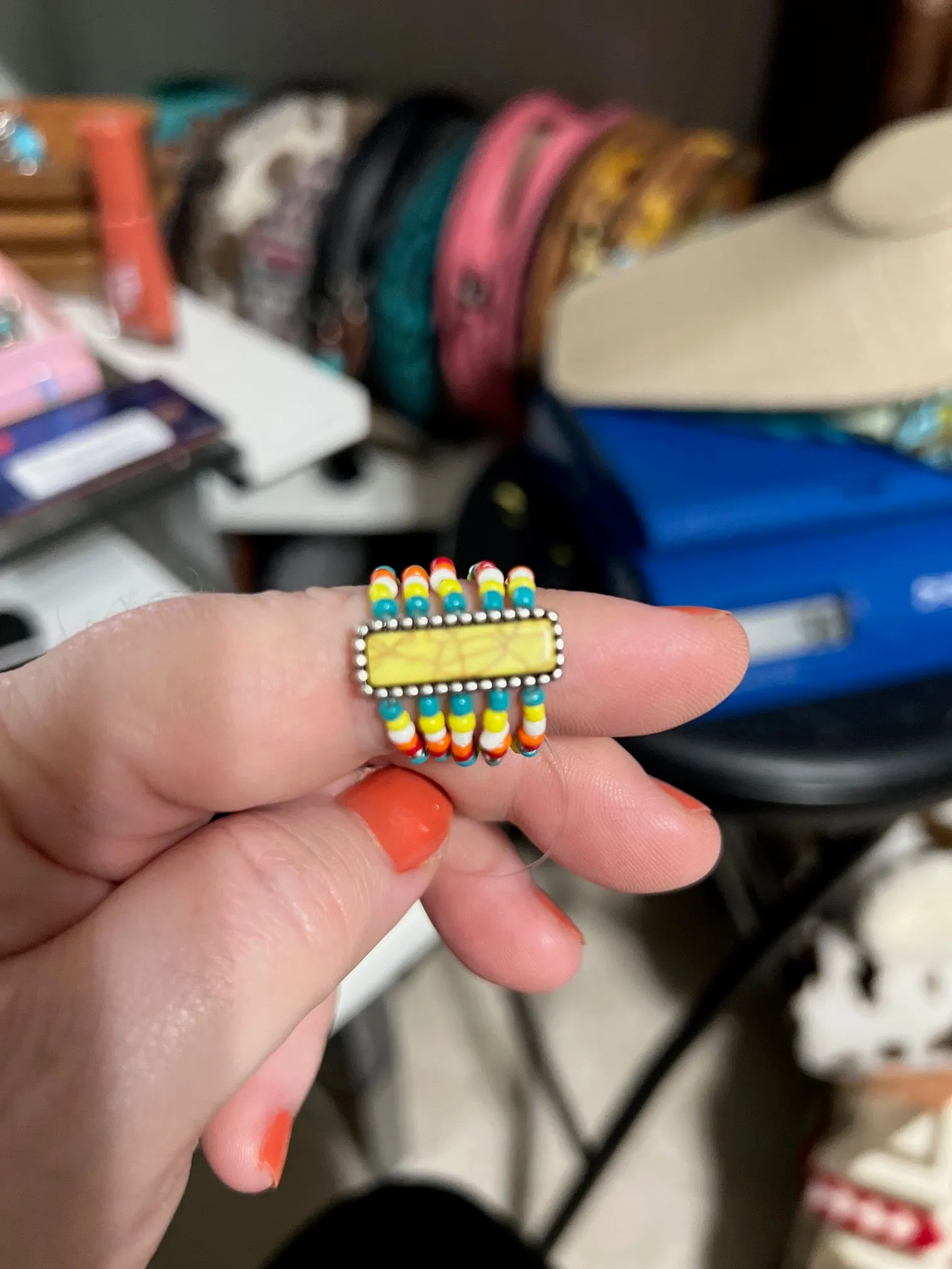 Seed Bead Rings - Stretch