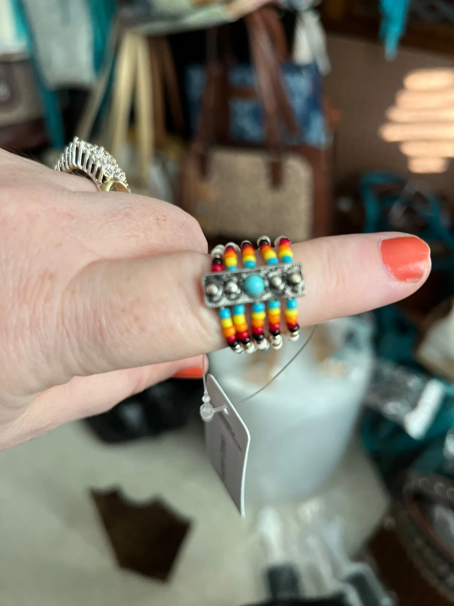Seed Bead Rings - Stretch