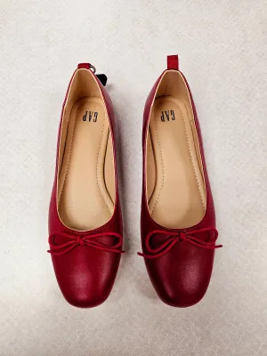 Shoes Flats By Gap In Red, Size:9