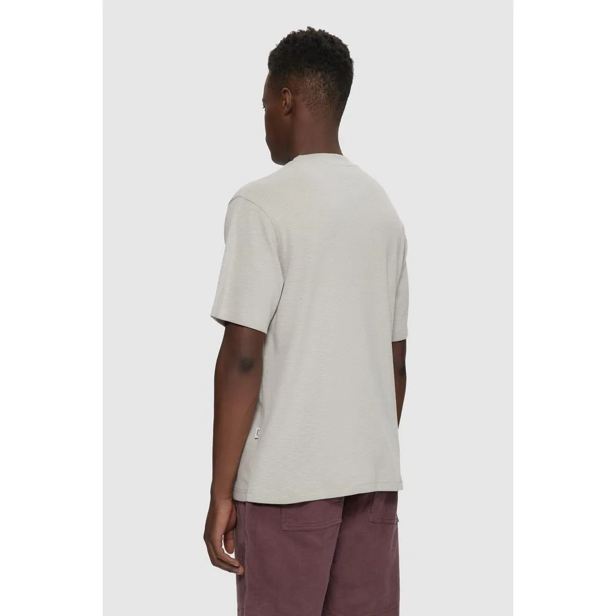 Short Sleeve Slub Henley