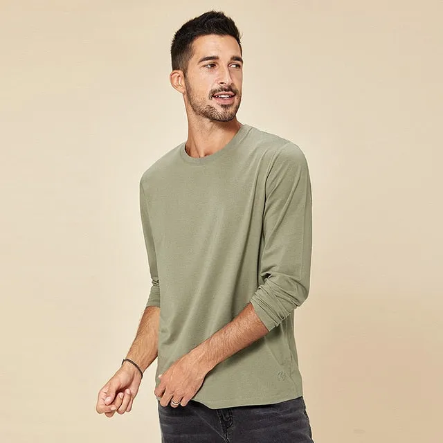 Smooth Long Sleeve Slim Fit Tees