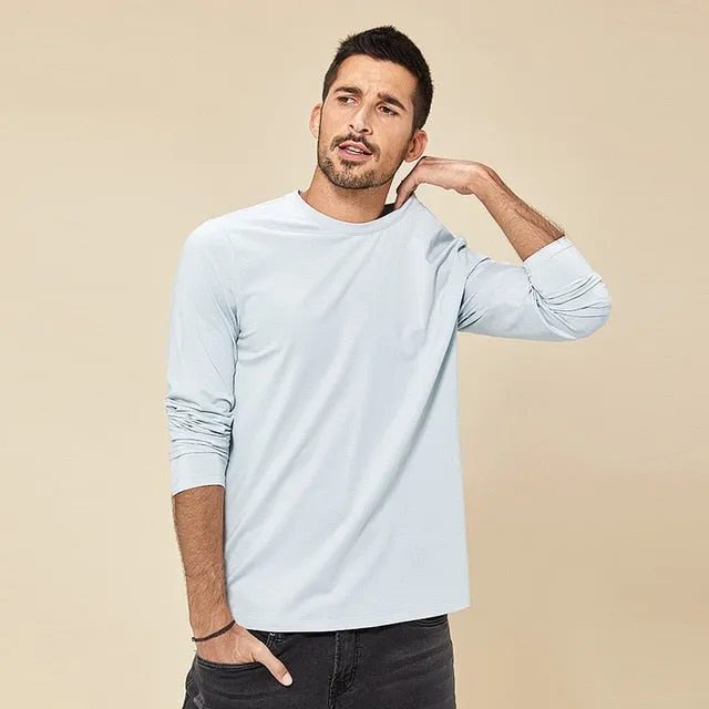 Smooth Long Sleeve Slim Fit Tees