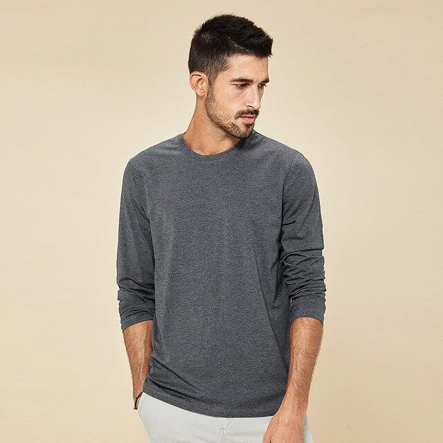 Smooth Long Sleeve Slim Fit Tees