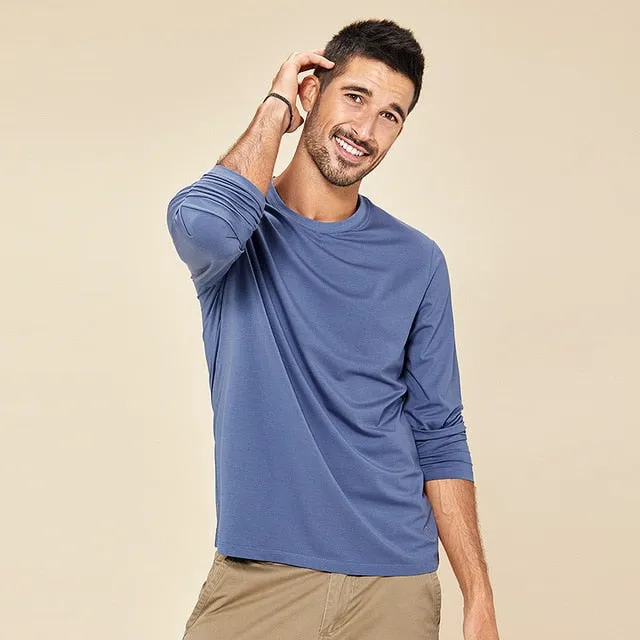 Smooth Long Sleeve Slim Fit Tees