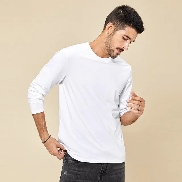 Smooth Long Sleeve Slim Fit Tees