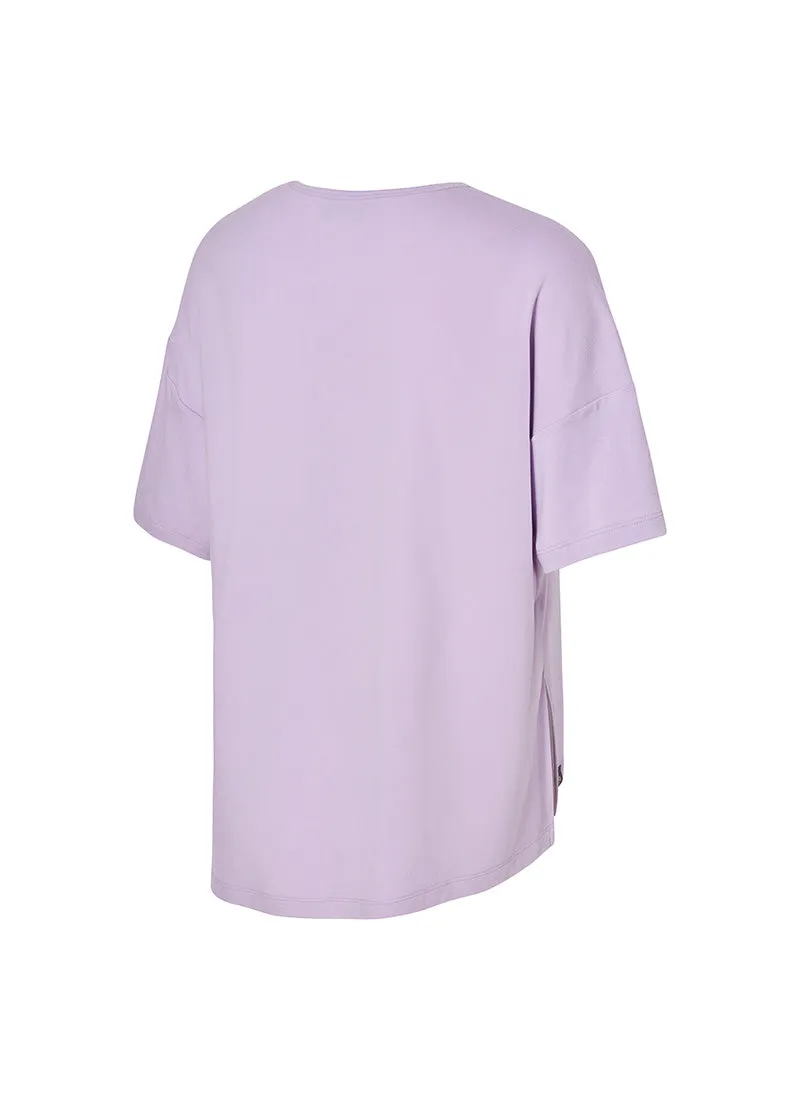 Smooth Unbalance Slit Short Sleeve