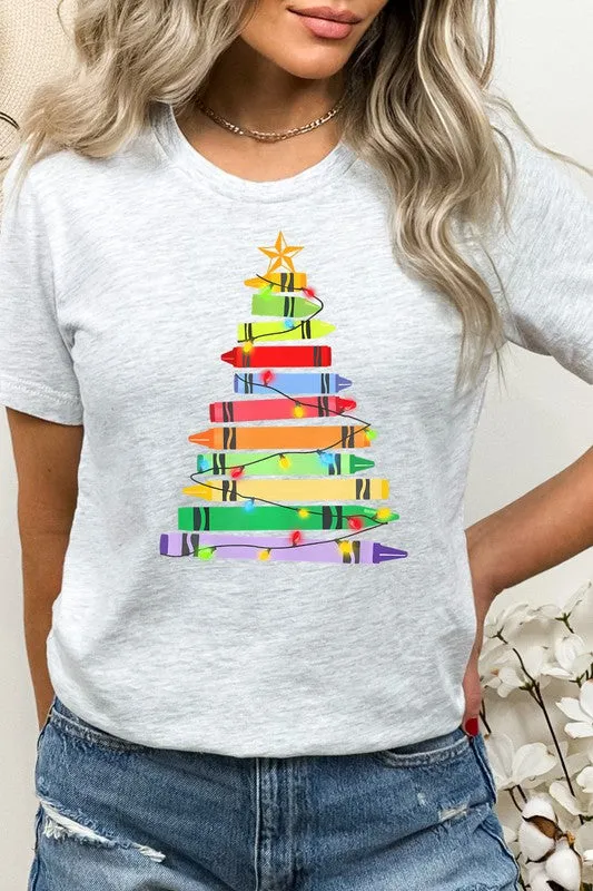 Teacher Crayon Tee
