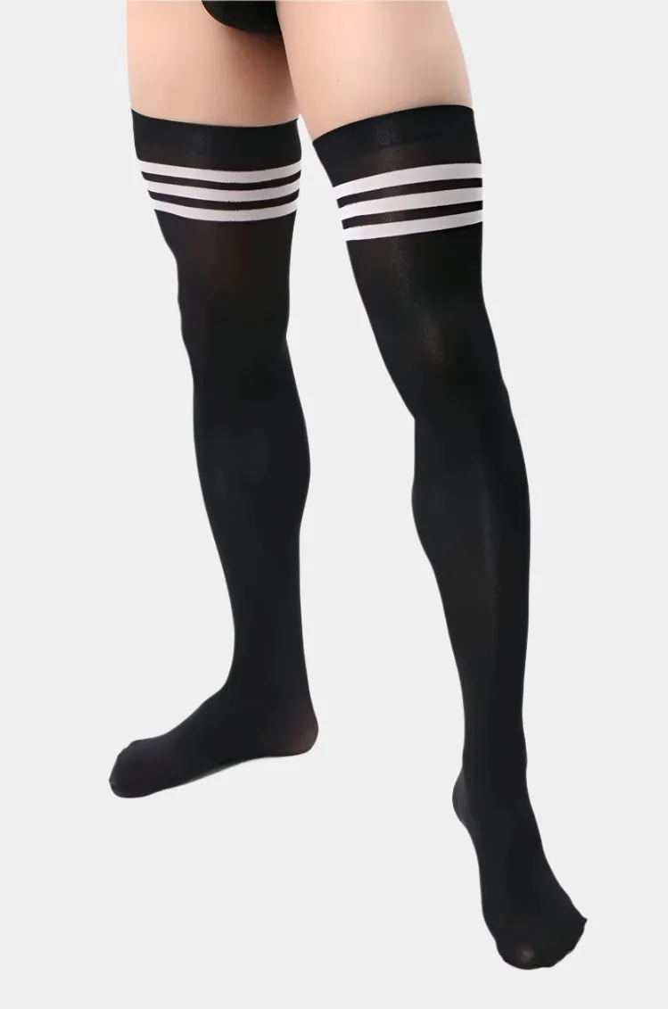 Thigh High Men's Stockings