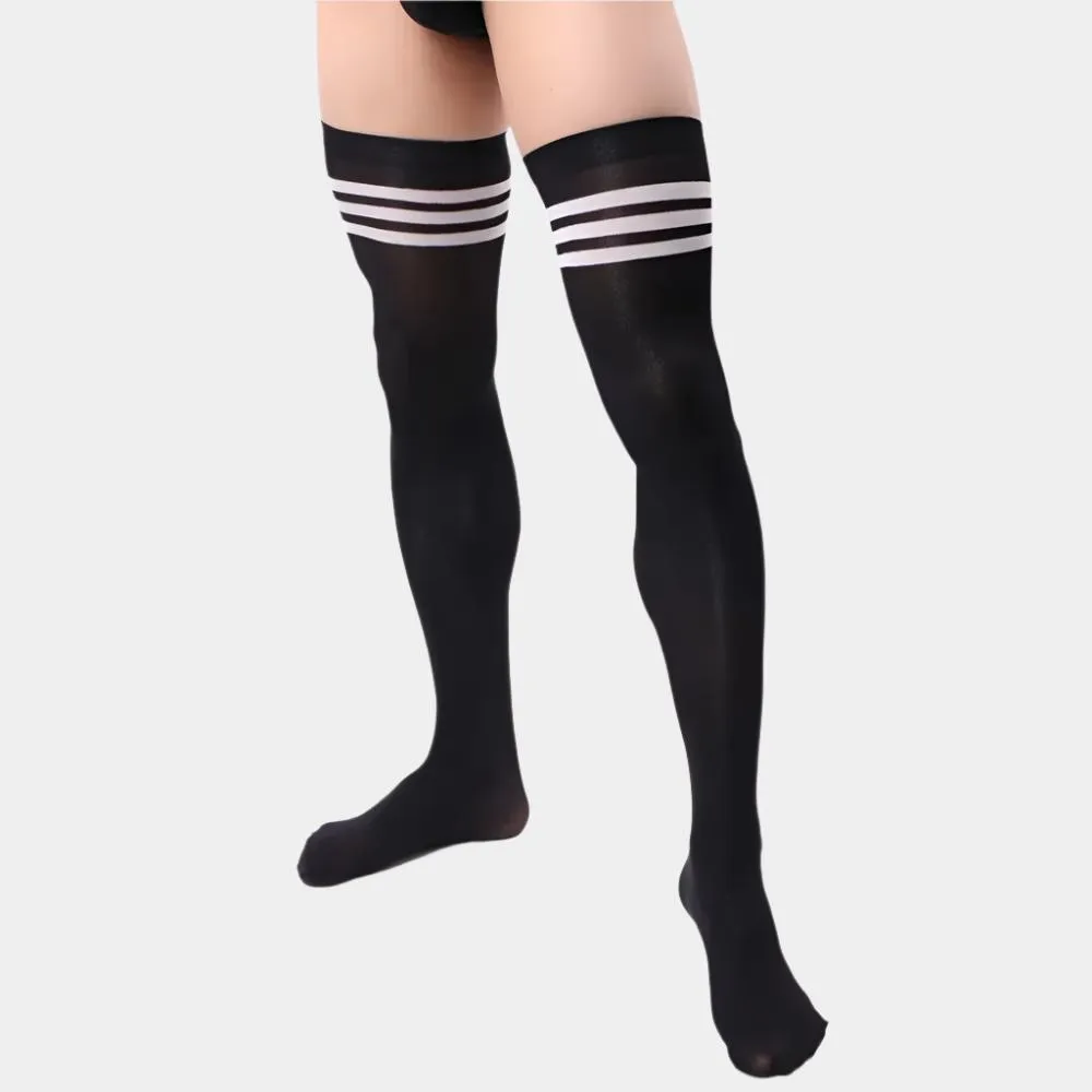 Thigh High Men's Stockings