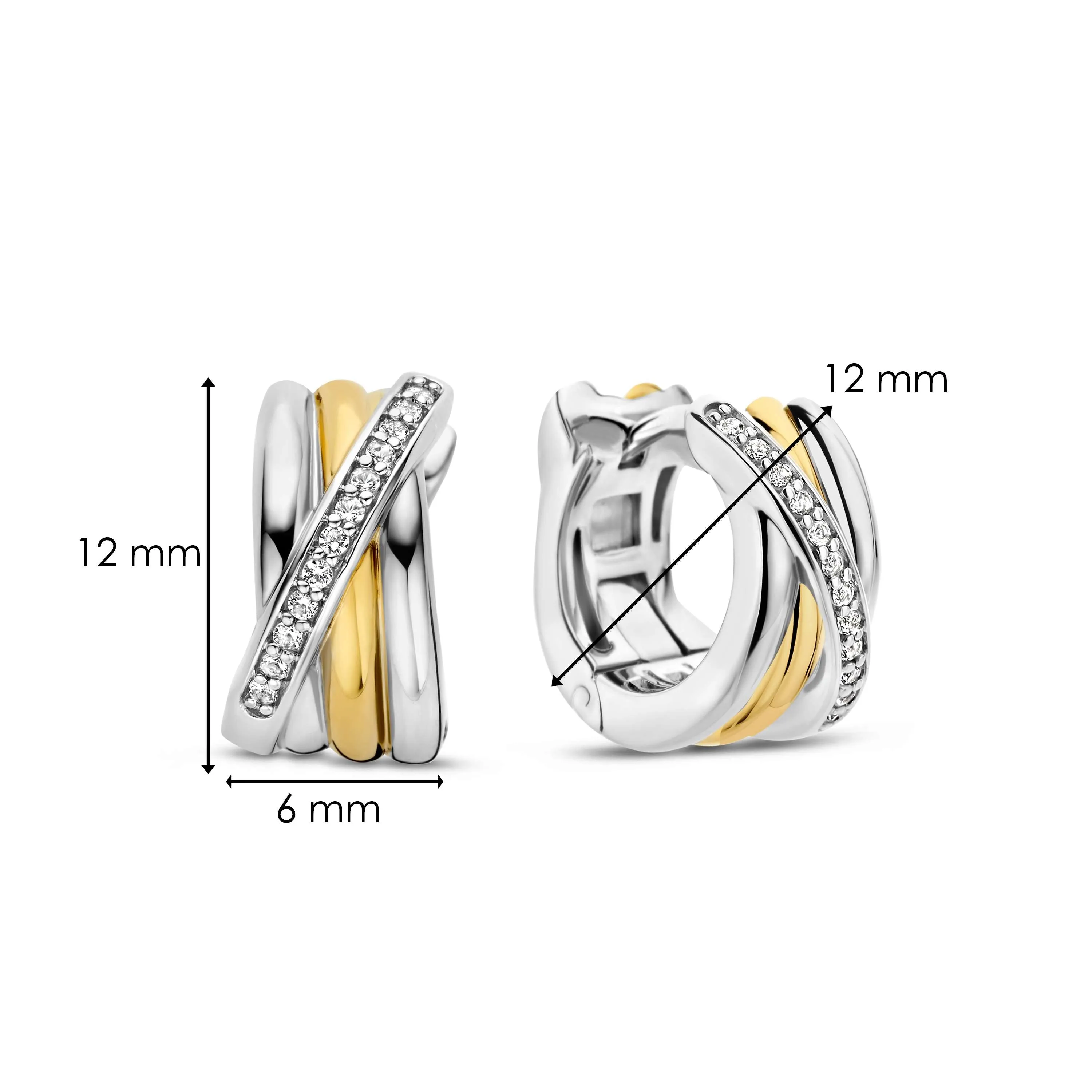 TI SENTO Huggie Hoops - 7960ZY