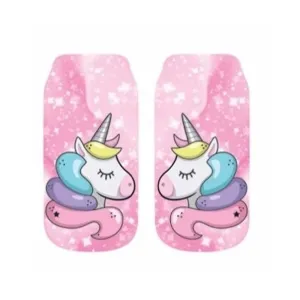 Top Trenz Unicorn Rainbow Pink Socks