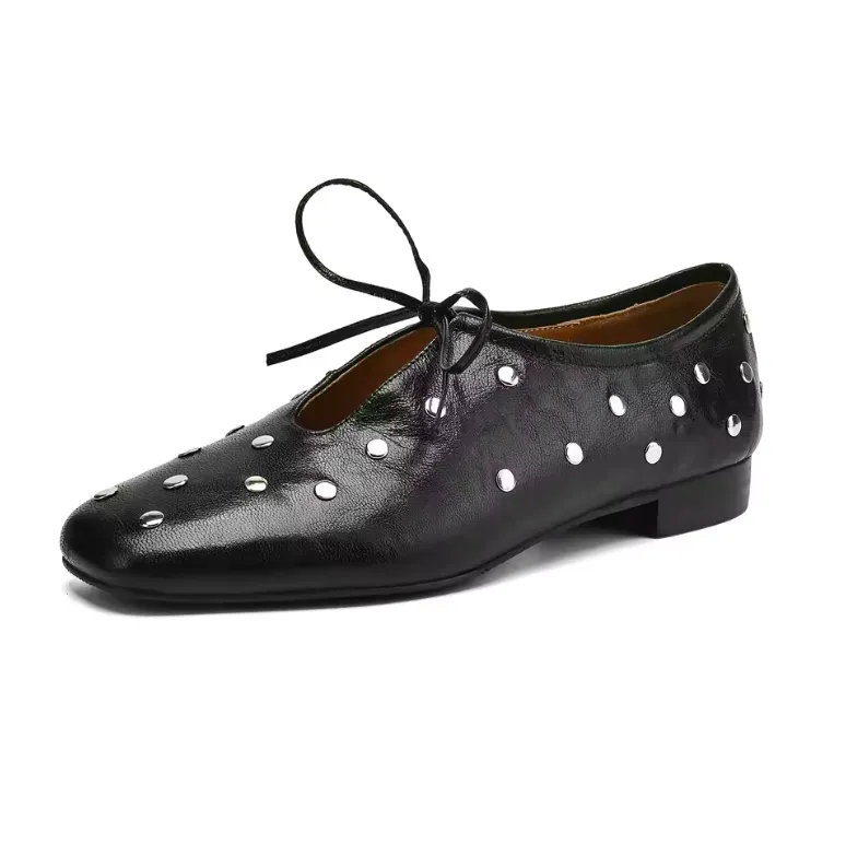 USS Shoes Olga Women's Casual Rivets Heels Flats