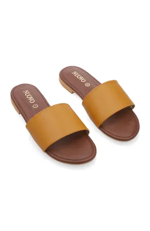 Women Slippers -  BEIGE (ORFS-82 BEIGE)