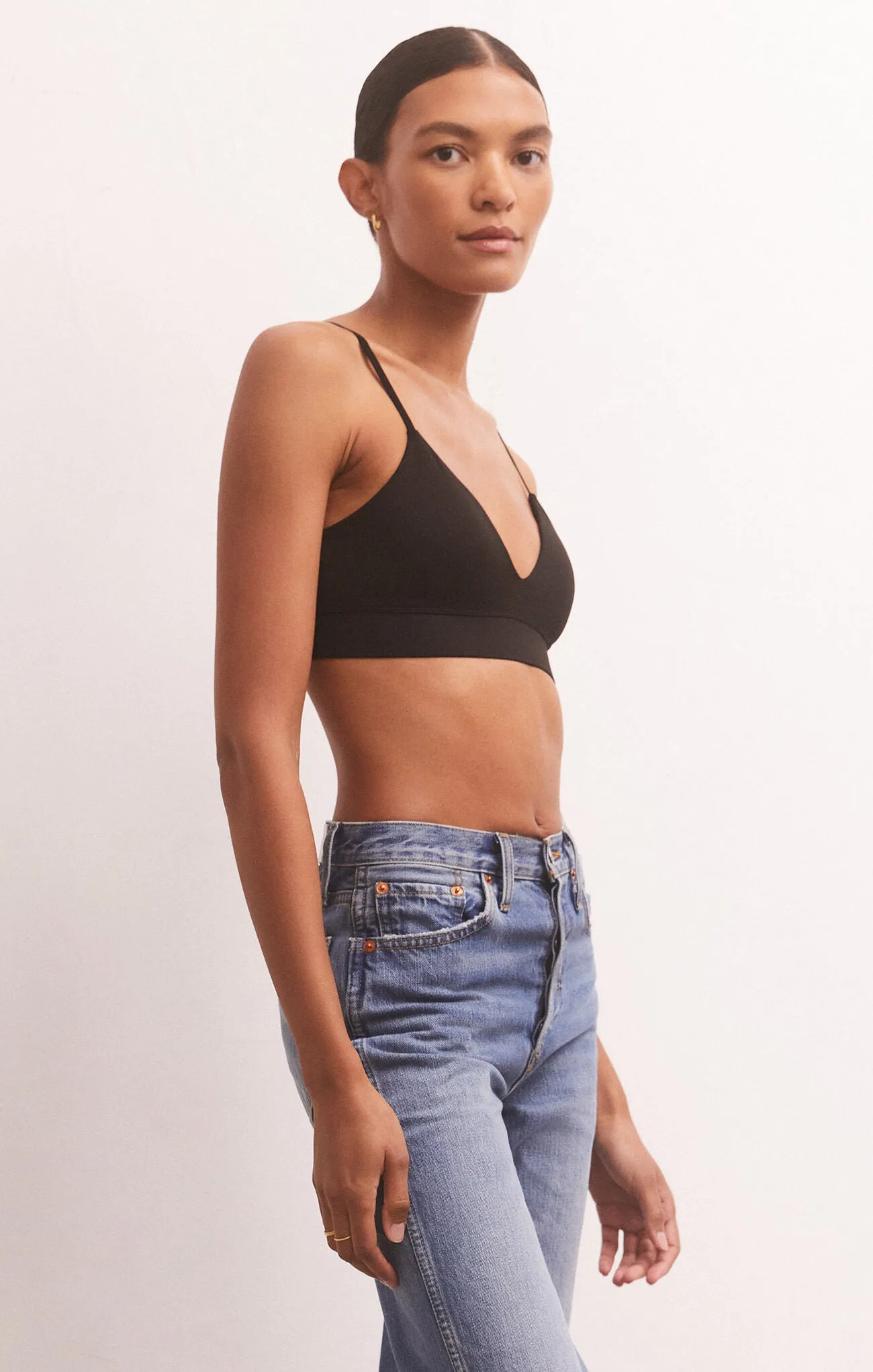 ZSU Kendra So Smooth Bralette Black